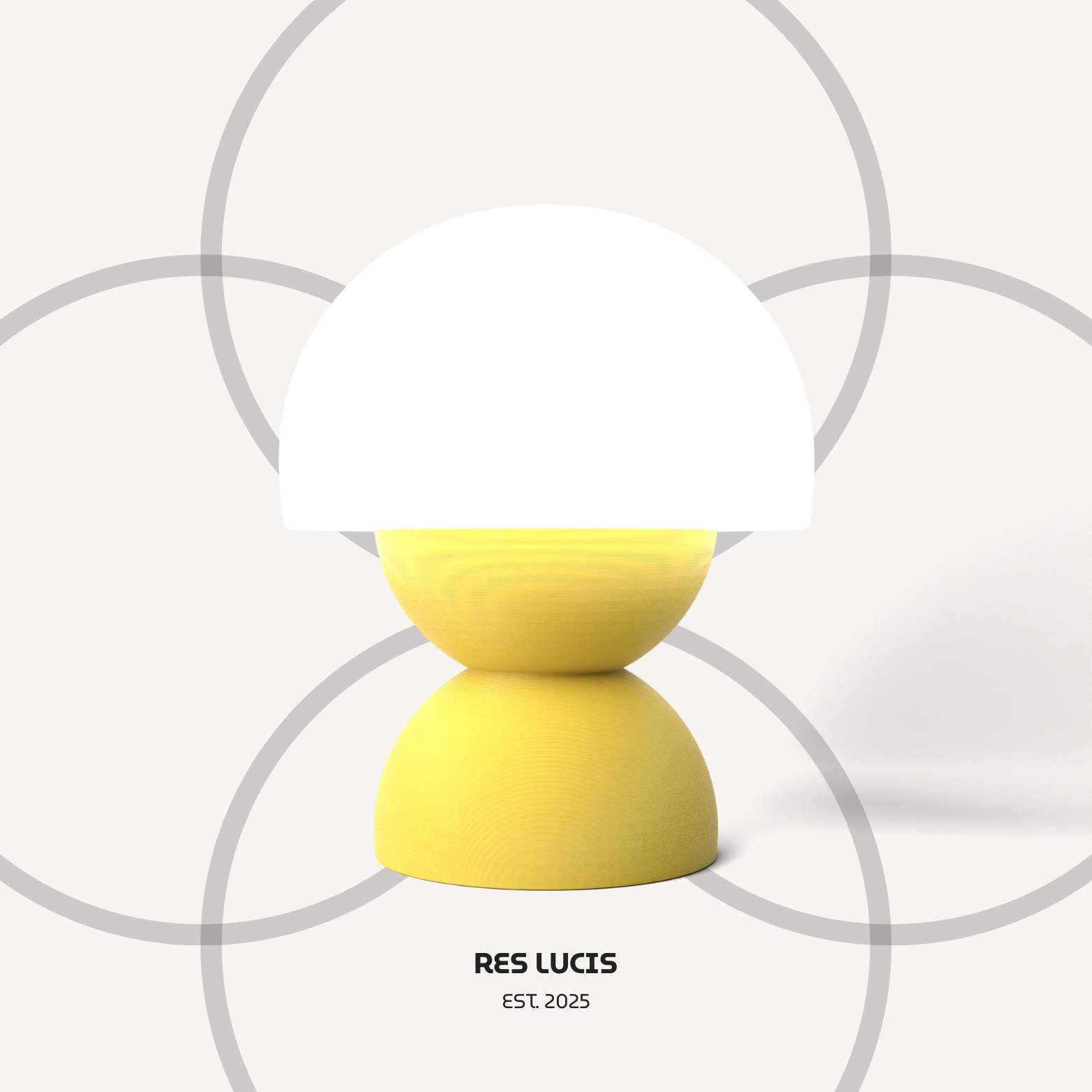 Lampada RES I Accesa Giallo