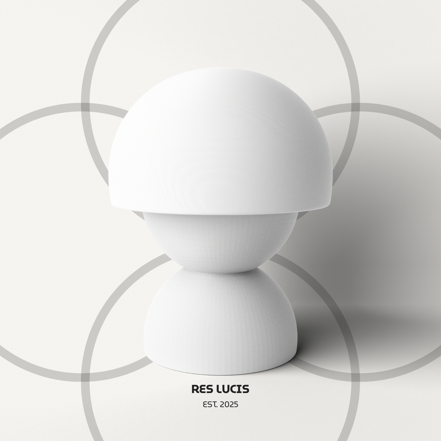 Lampada RES I Bianca da Tavolo