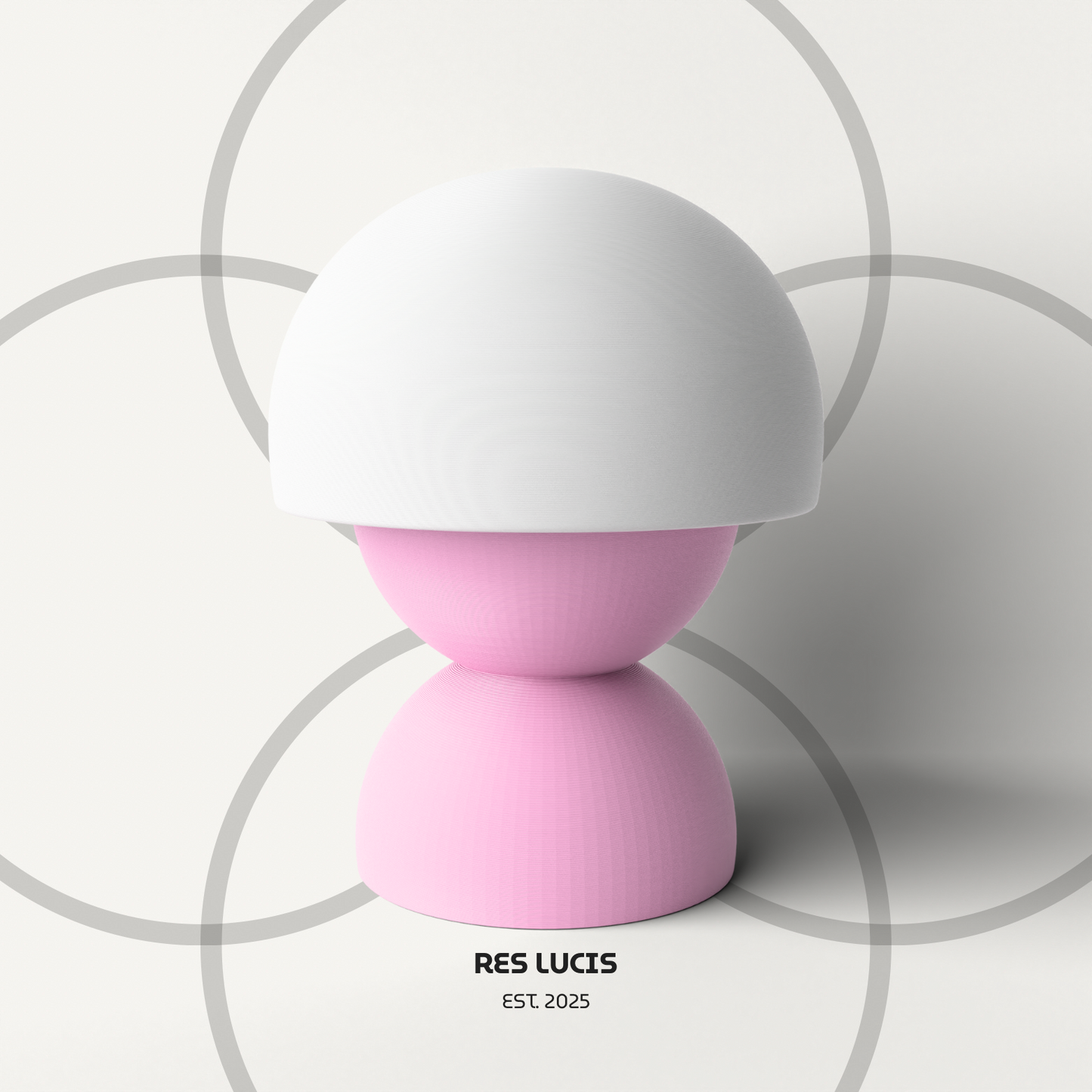 Lampada RES I Rosa da Tavolo