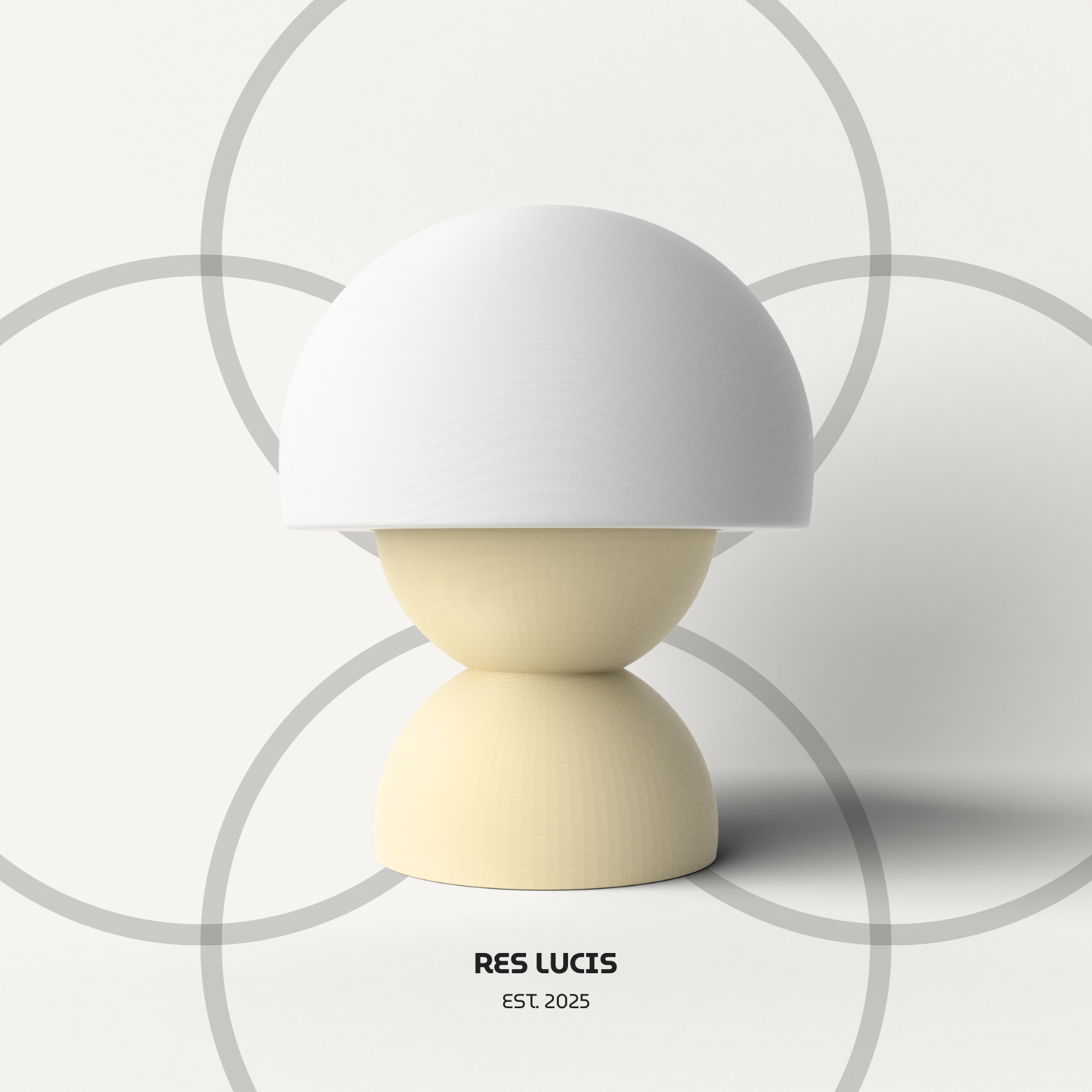 Lampada RES I Desert Tan da Comodino