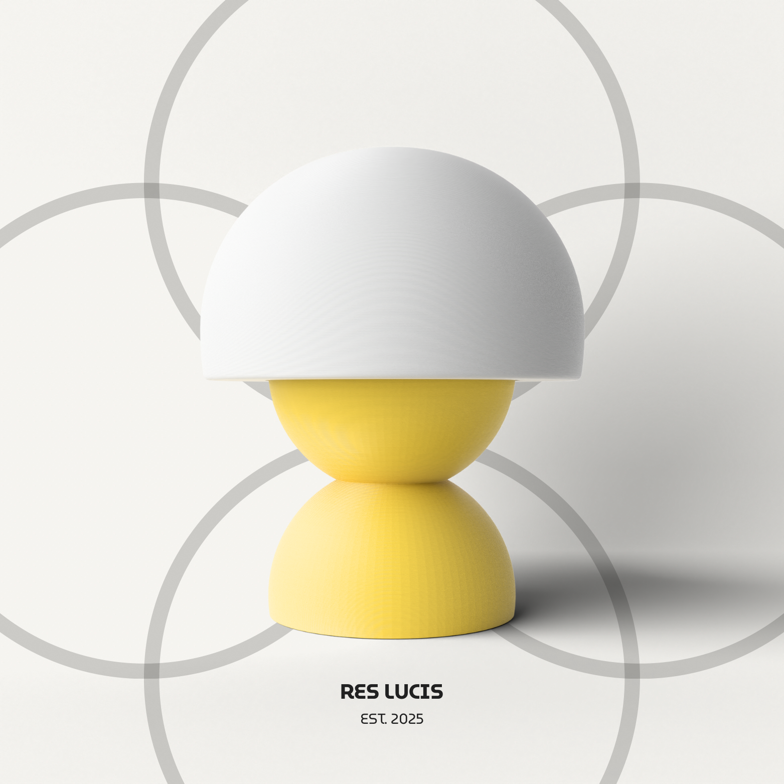 Lampada RES I Giallo da Comodino