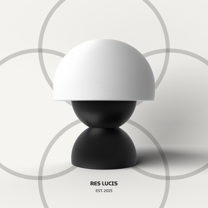 Lampada RES I Nero da Comodino