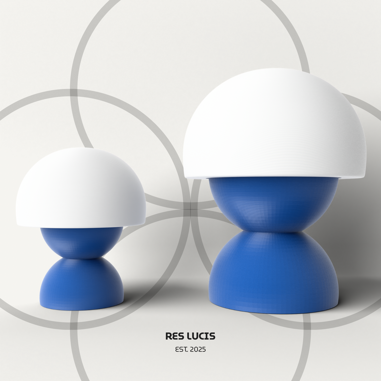 Lampade RES I & RES I XL Blu