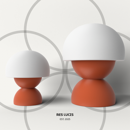 Lampade RES I & RES I XL Terra Rosso