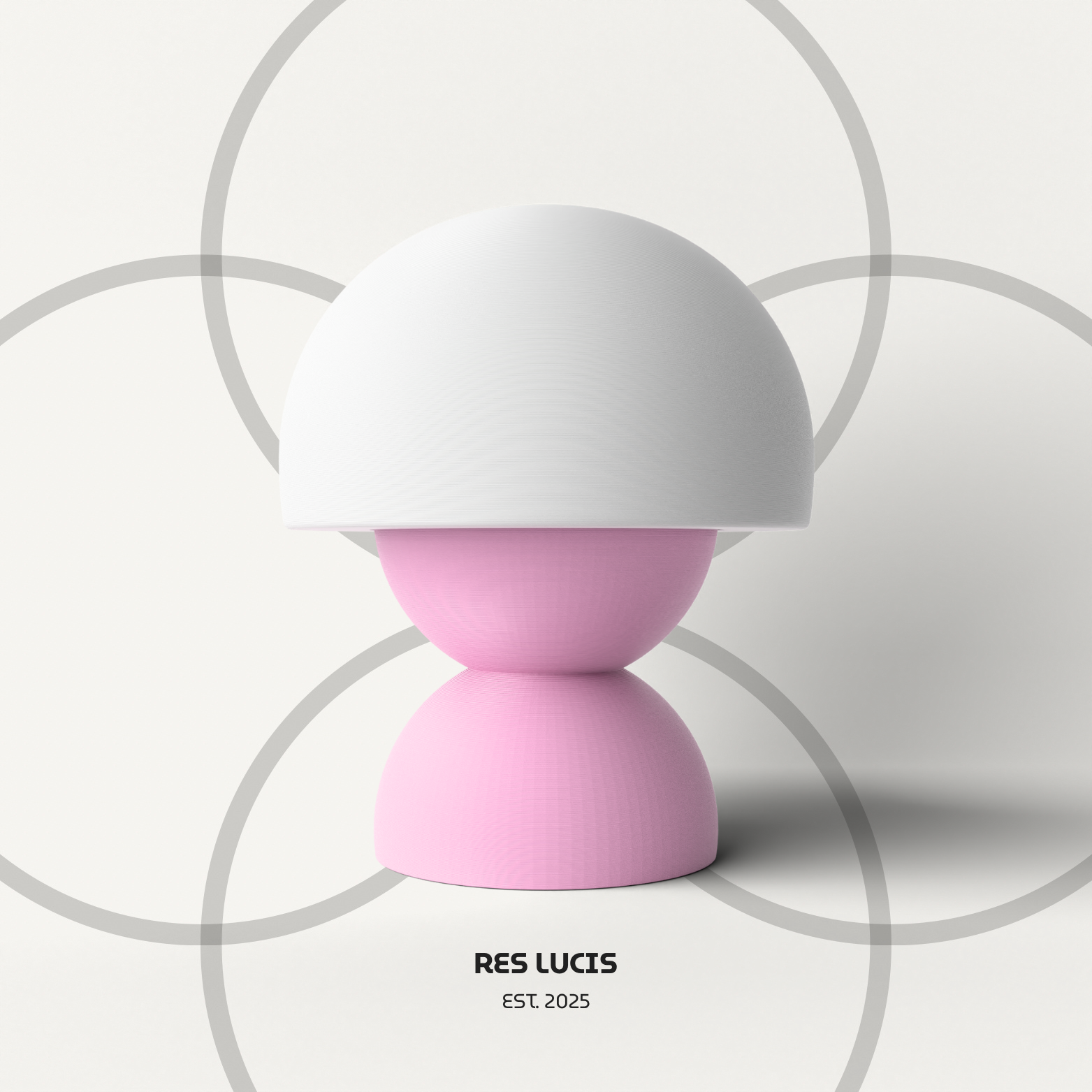 Lampada RES I Rosa da Comodino