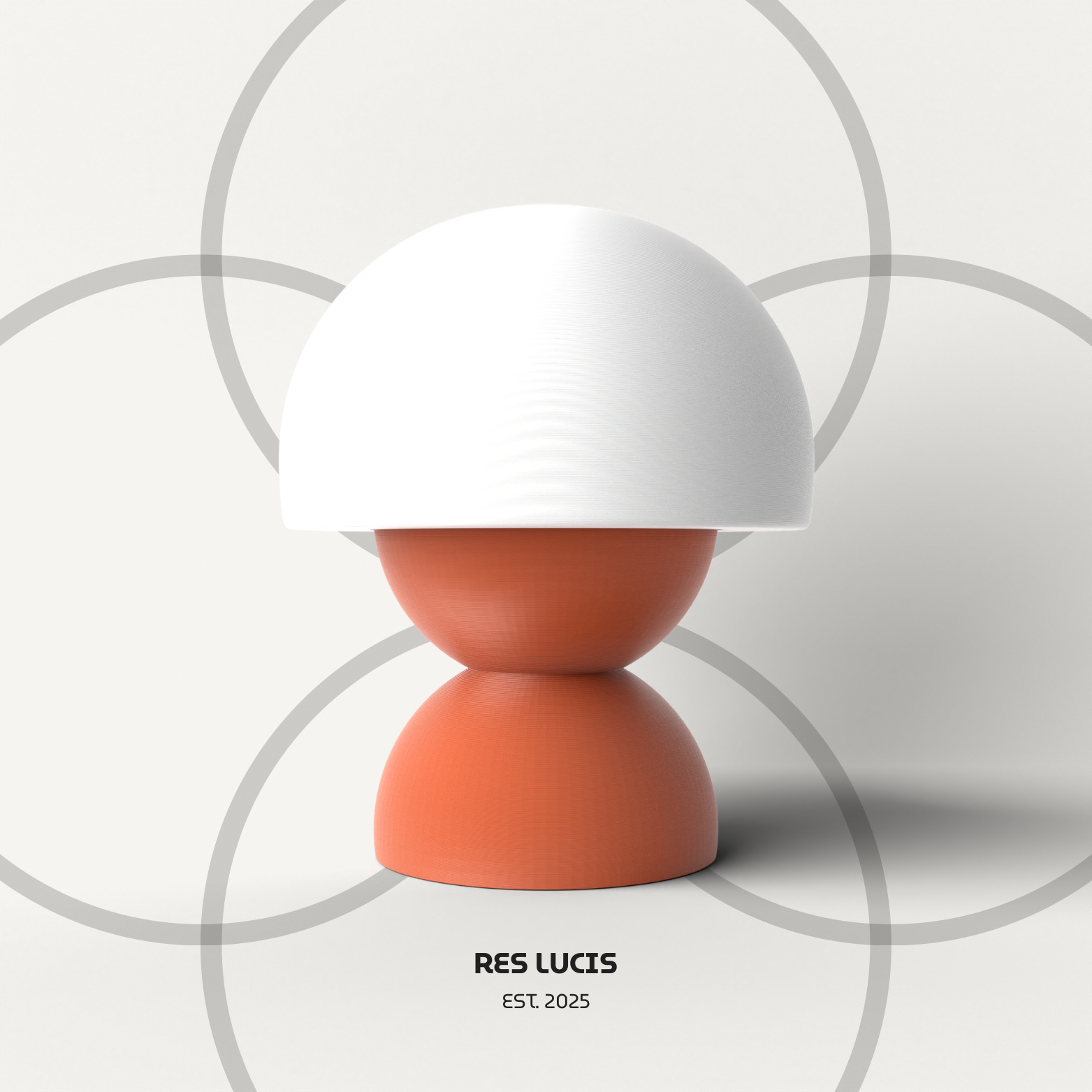 Lampada RES I Terra Rossa da Comodino