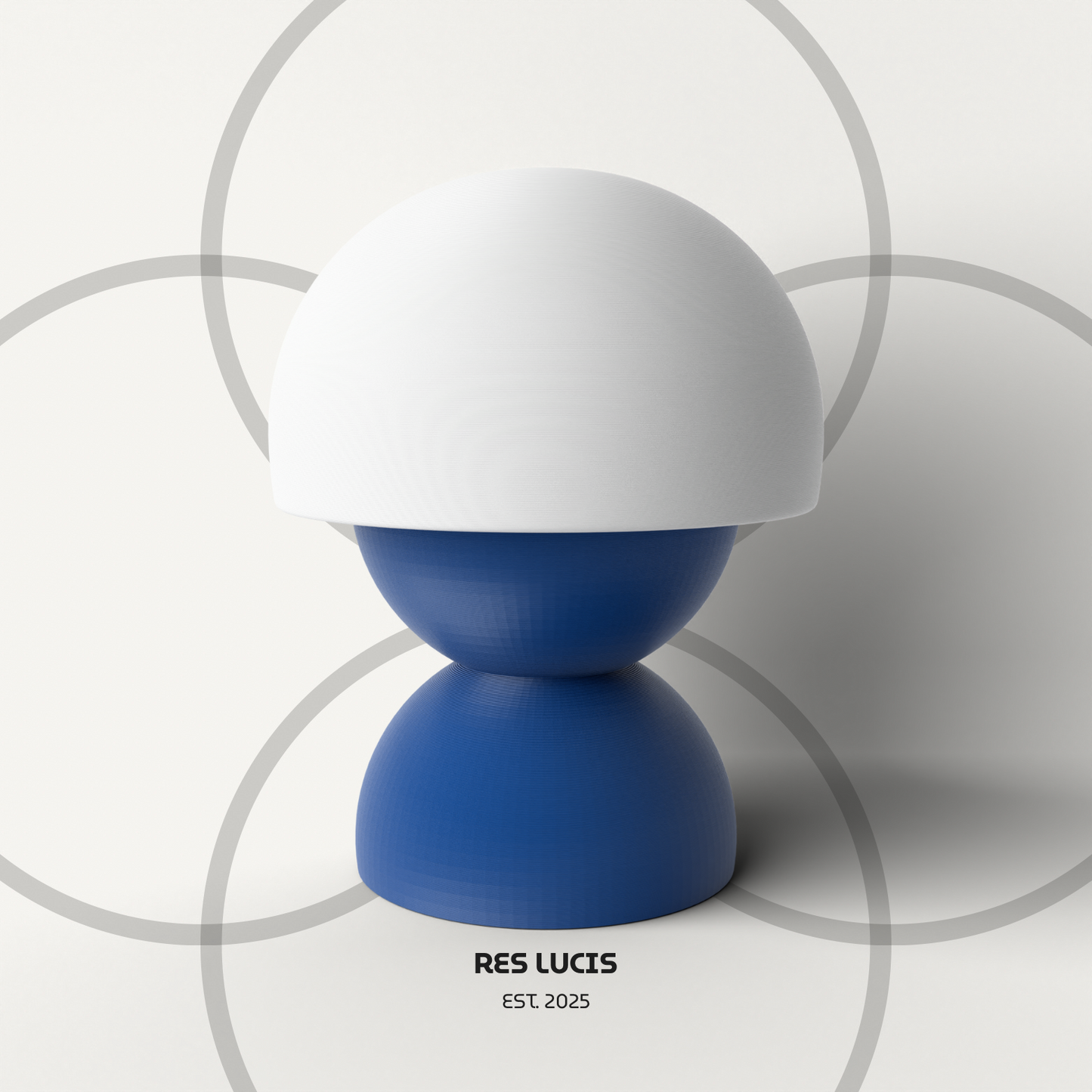 Lampada RES I Blu da Tavolo